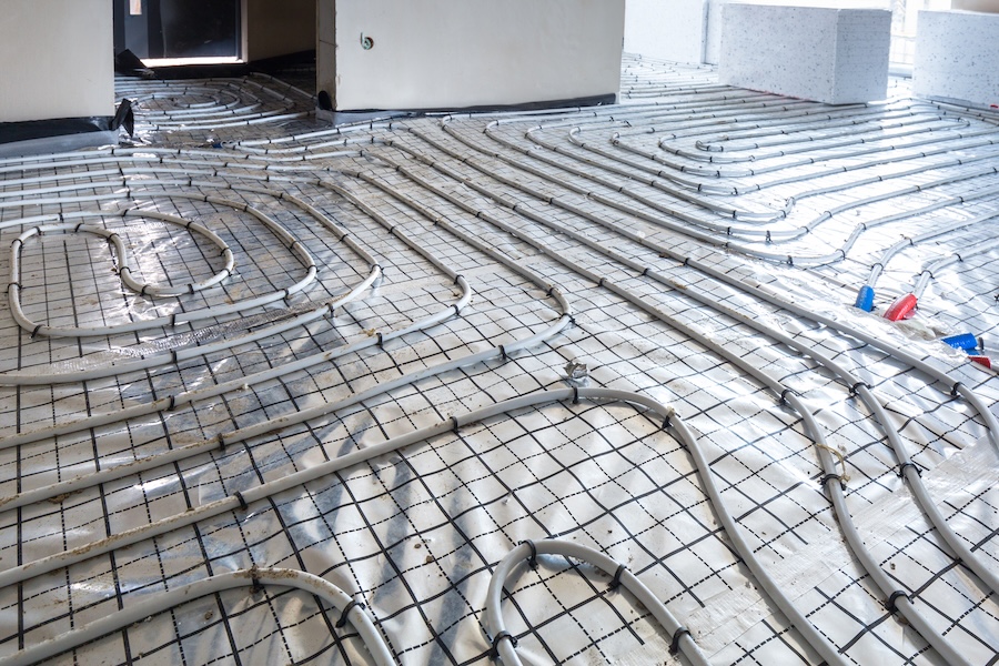 Come funziona il raffrescamento a pavimento